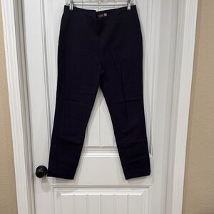 Crosby Navy Castro Ankle Pants